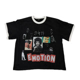 Black Static Tee