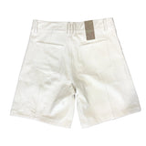 Beige Denim Shorts
