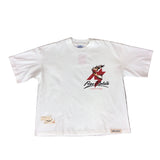 Cream Scared Tee