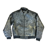 Immortal Leather Bomber Jacket