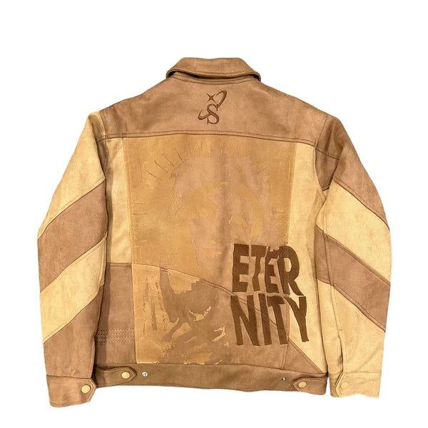 Devout Brown Suede Jacket