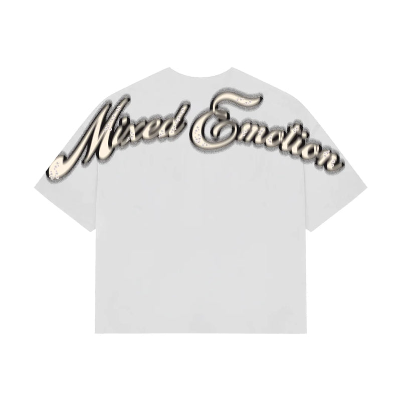 White Pearl Cropped Tee