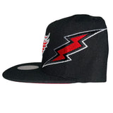 Black Red Wings SnapBack