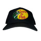 Learn To Fish Trucker Hat