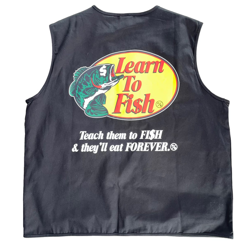 Learn To Fish Utility Vest