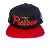 75th Gold Detroit Pistons SnapBack