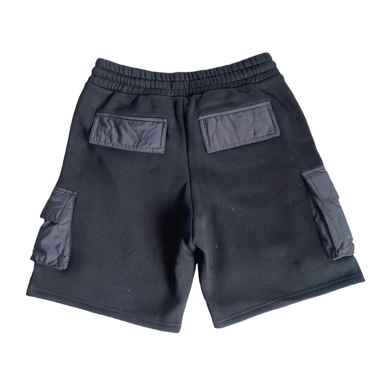 Black Hybrid Shorts