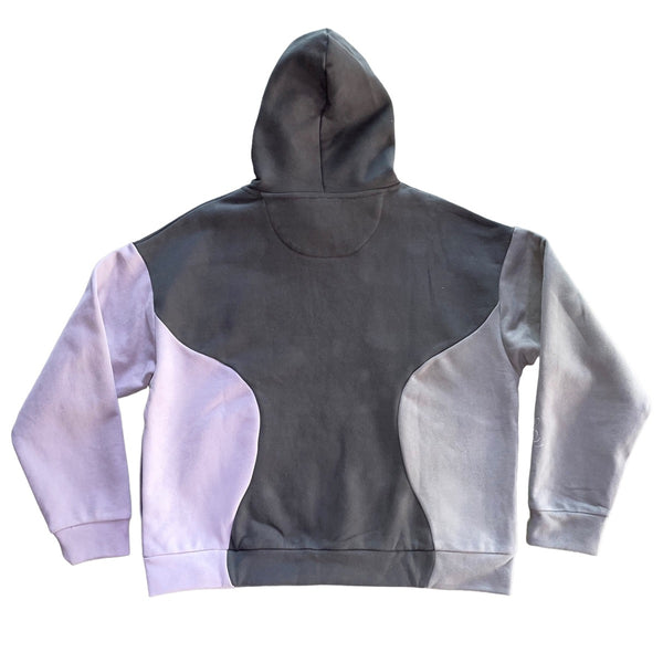Plum Standard Puff Embossed Hoodie