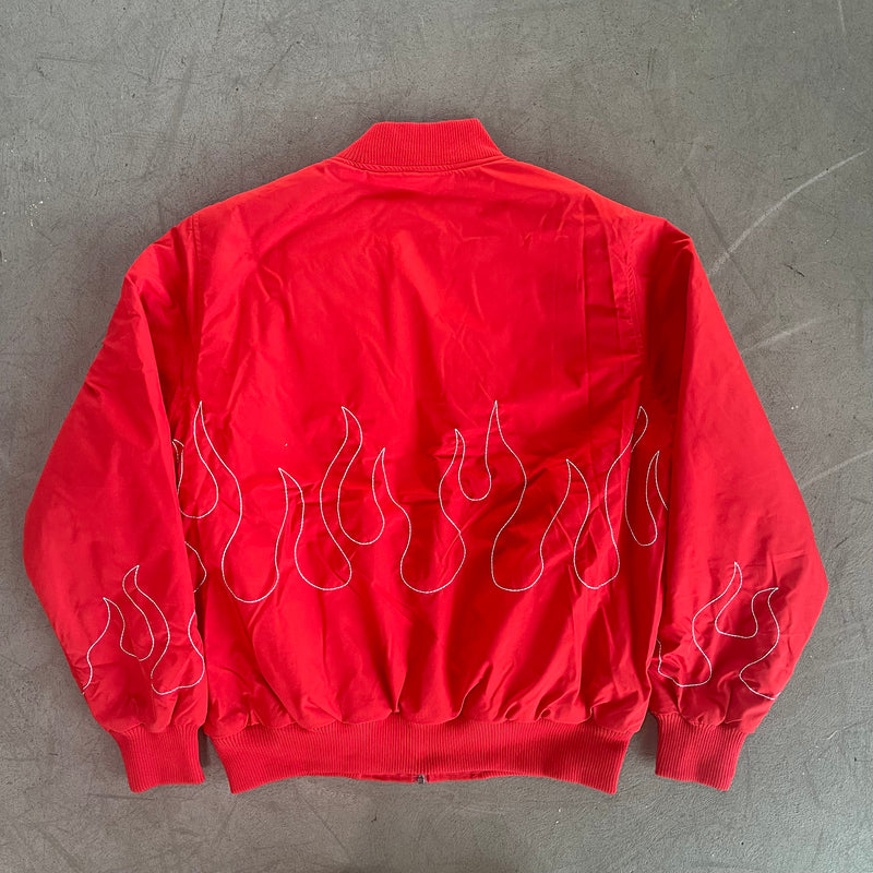 Red Flame Stitch Jacket