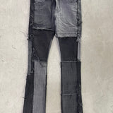 Grigio Nero Castor Stacked Jean
