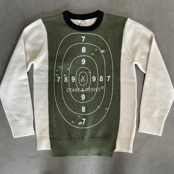 Targeted Knit Sweater