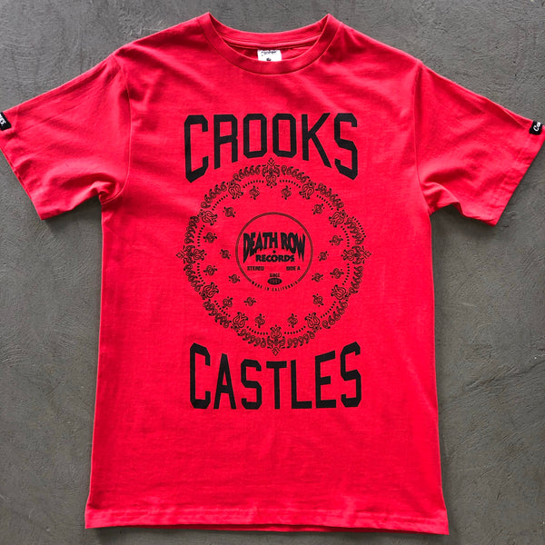 Death Row x Crooks Stereo Paisley T-Shirt