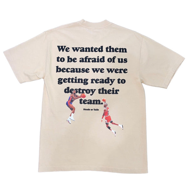 Tan Detroit Bad Boys T-Shirt