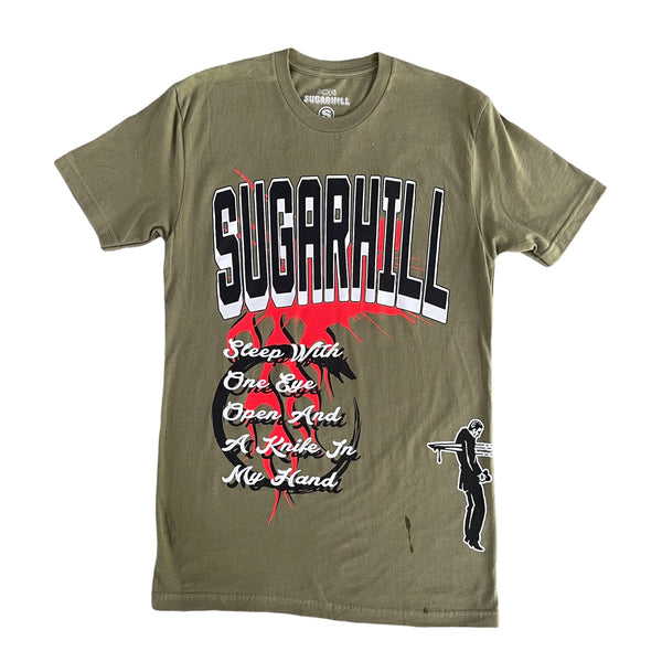 Military Green One Eye T-Shirt