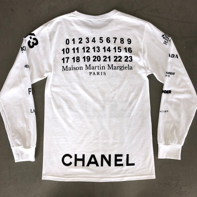 White Infringement LS T-Shirt