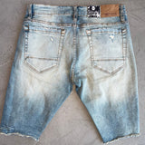 Lager Distressed Jean Short