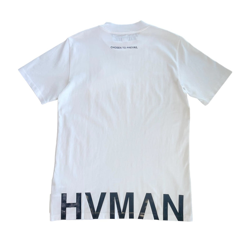White Novelty Hem T-Shirt
