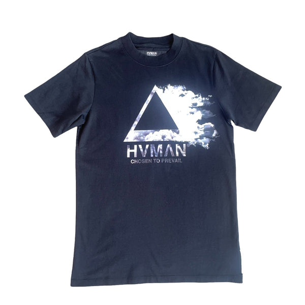 Black Novelty Cloud T-Shirt