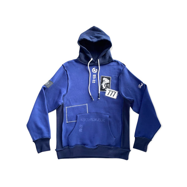 Navy Adapt Or Die Hoodie