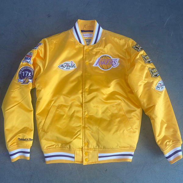 Gold LA Lakers Champ Jacket
