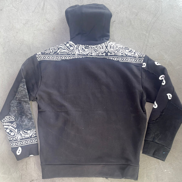 Black Noir Bandana Hoodie