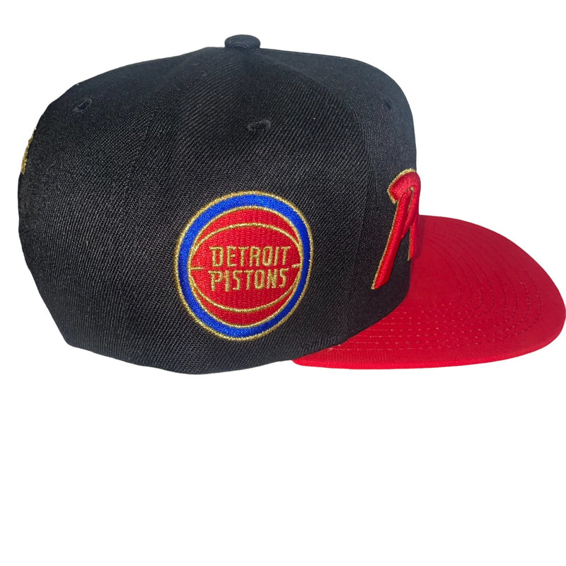 75th Gold Detroit Pistons SnapBack