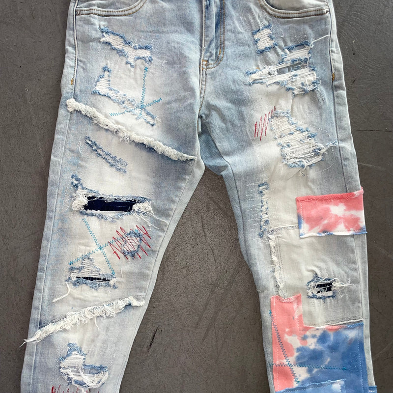 Toro Light Patchwork Jean