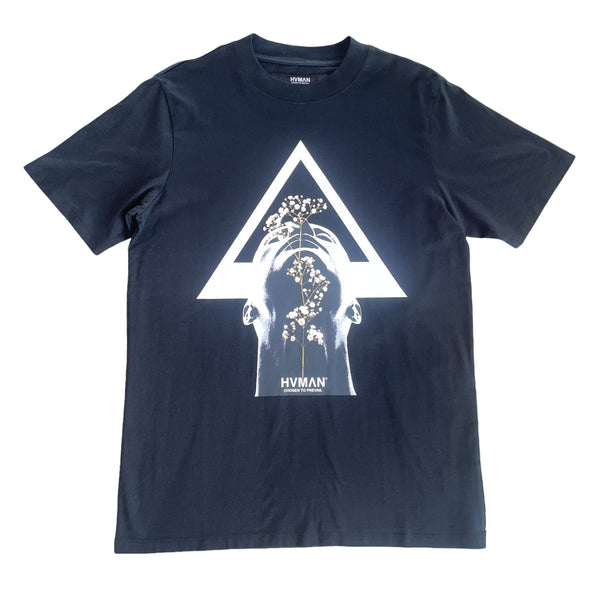 Black Novelty Tee Face T-Shirt